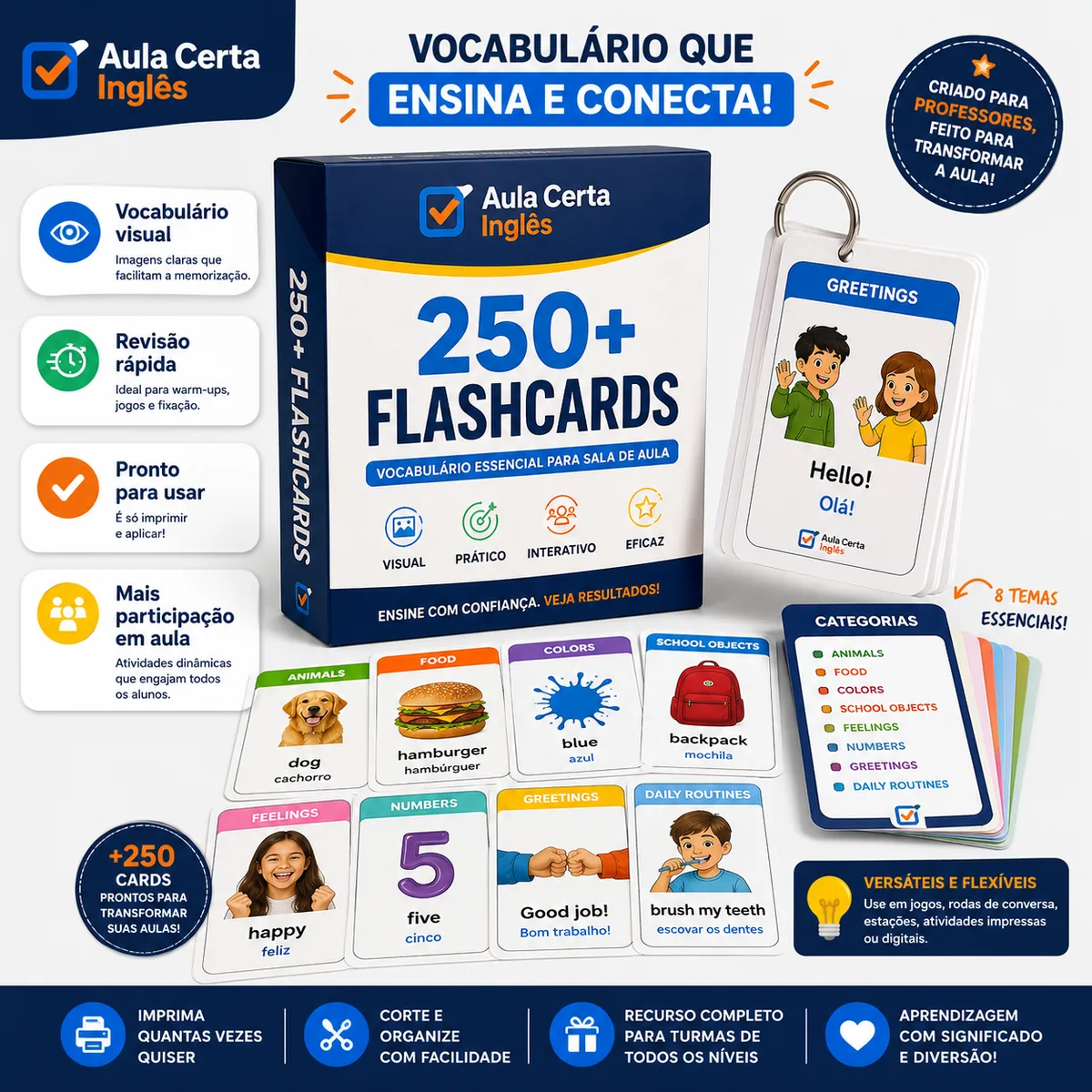 Flashcards — recurso exclusivo do Pacote Completo