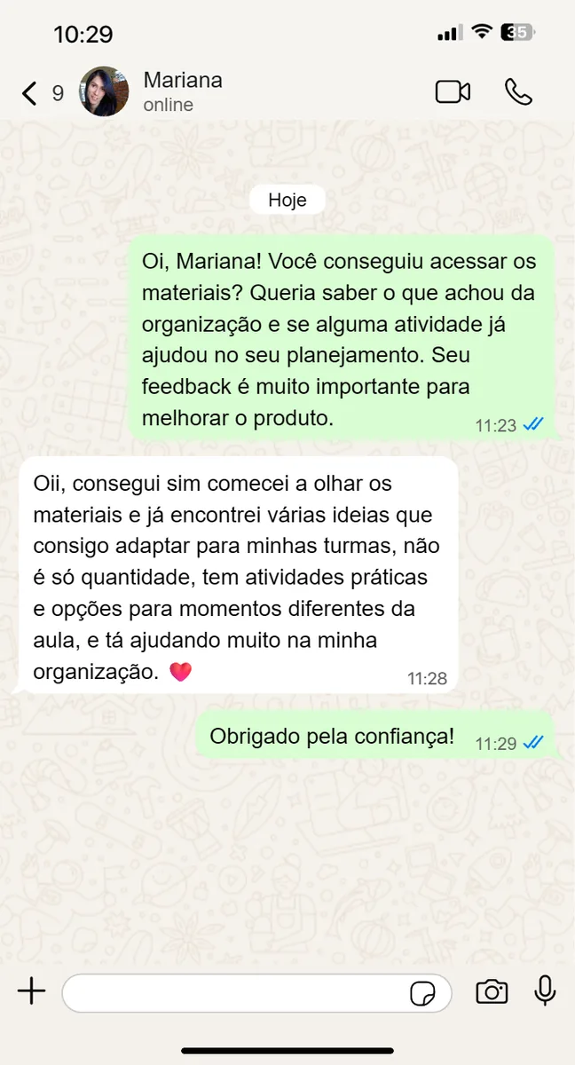 Depoimento de professor sobre o Aula na Mão